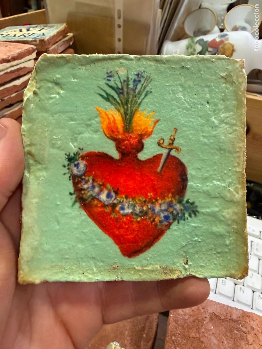 Artesan&iacute;a: AZULEJO RELIGIOSO - MEDIDA 10X10 CM - REPRODUCCION