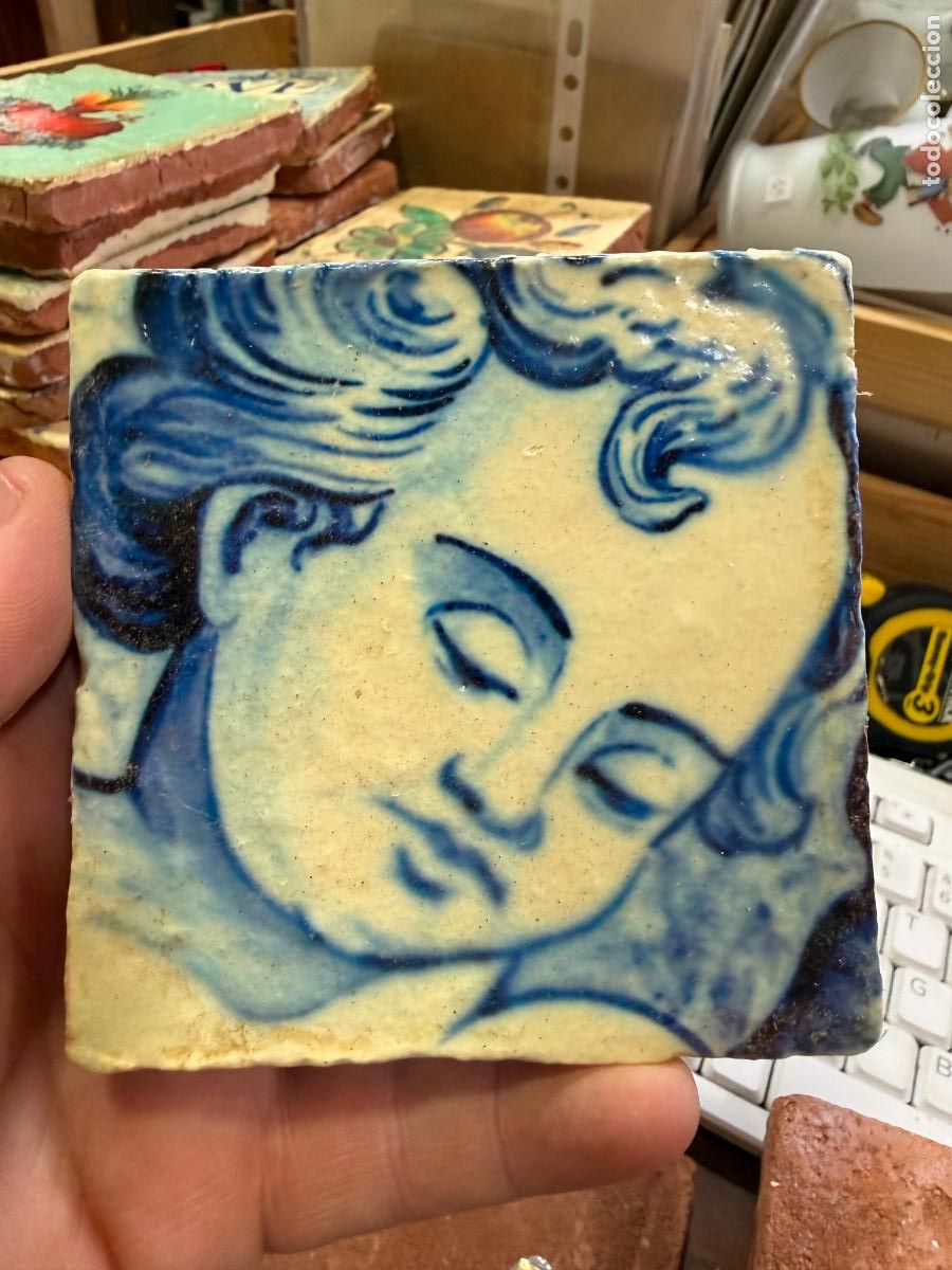 Artesan&iacute;a: AZULEJO RELIGIOSO - MEDIDA 10X10 CM - REPRODUCCION