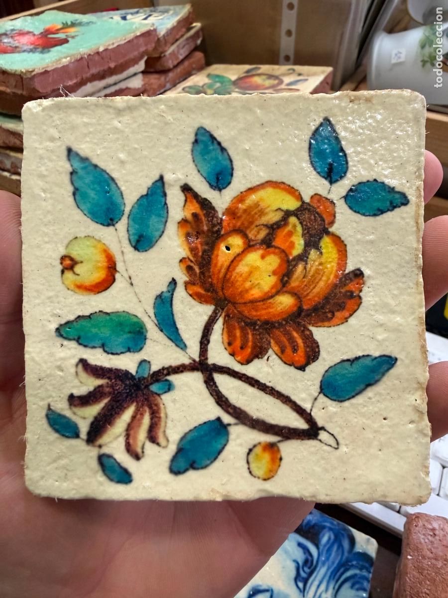 Artesan&iacute;a: AZULEJO - MEDIDA 10X10 CM - REPRODUCCION
