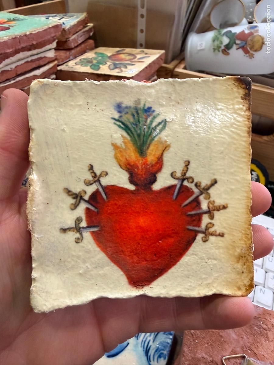 Artesan&iacute;a: AZULEJO RELIGIOSO - MEDIDA 10X10 CM - REPRODUCCION