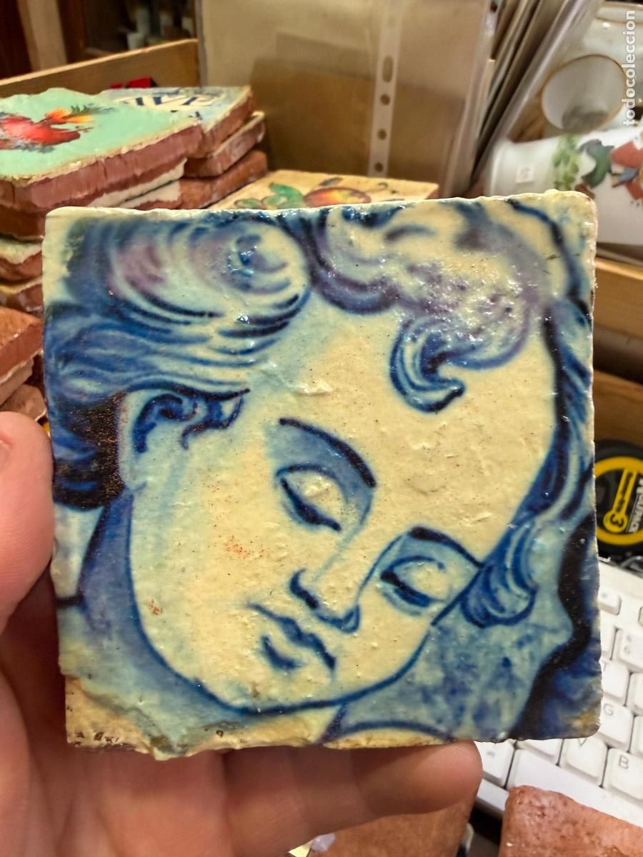 Artesan&iacute;a: AZULEJO RELIGIOSO - MEDIDA 10X10 CM - REPRODUCCION
