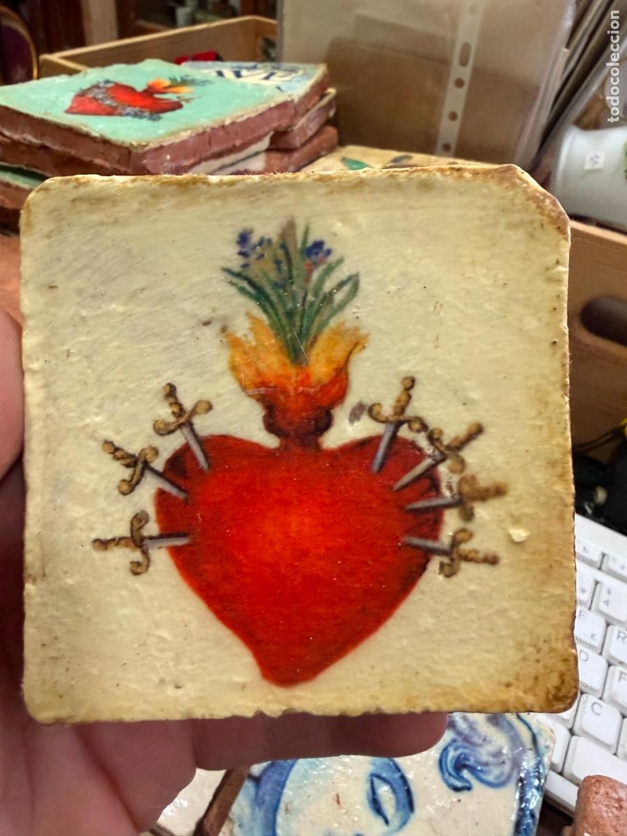 Artesan&iacute;a: AZULEJO RELIGIOSO - MEDIDA 10X10 CM - REPRODUCCION