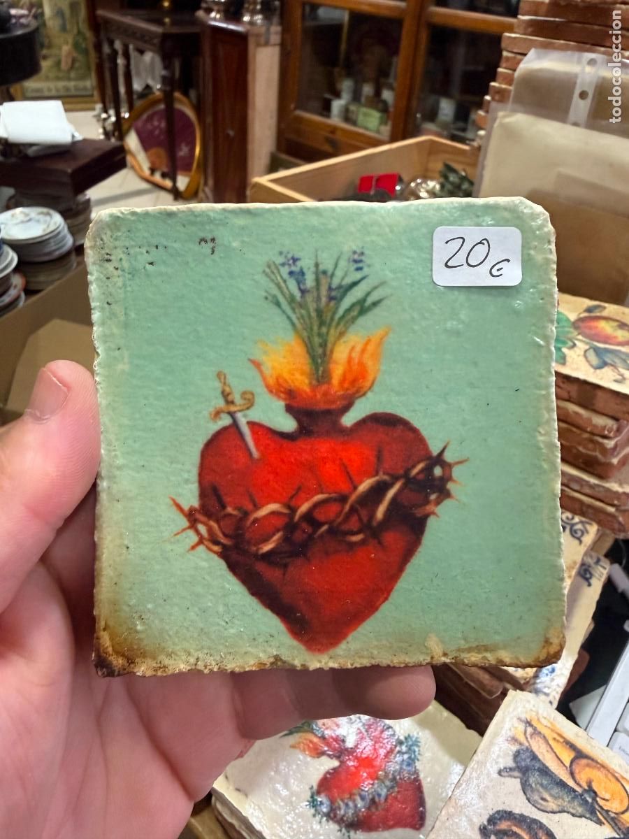 Artesan&iacute;a: AZULEJO RELIGIOSO - MEDIDA 10X10 CM - REPRODUCCION