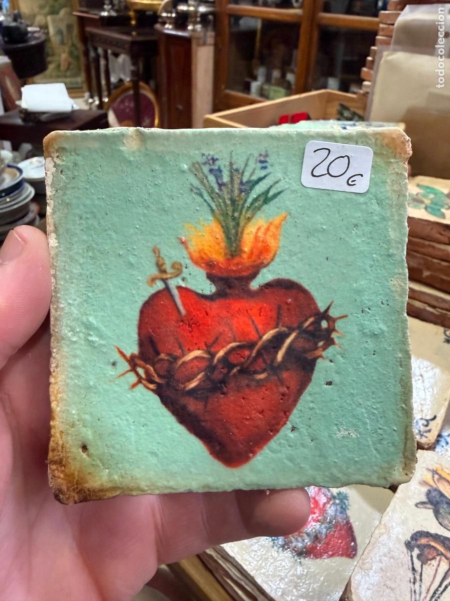 Artesan&iacute;a: AZULEJO RELIGIOSO - MEDIDA 10X10 CM - REPRODUCCION