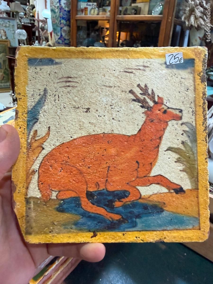 Artesan&iacute;a: AZULEJO - MEDIDA 14X14 CM - REPRODUCCION