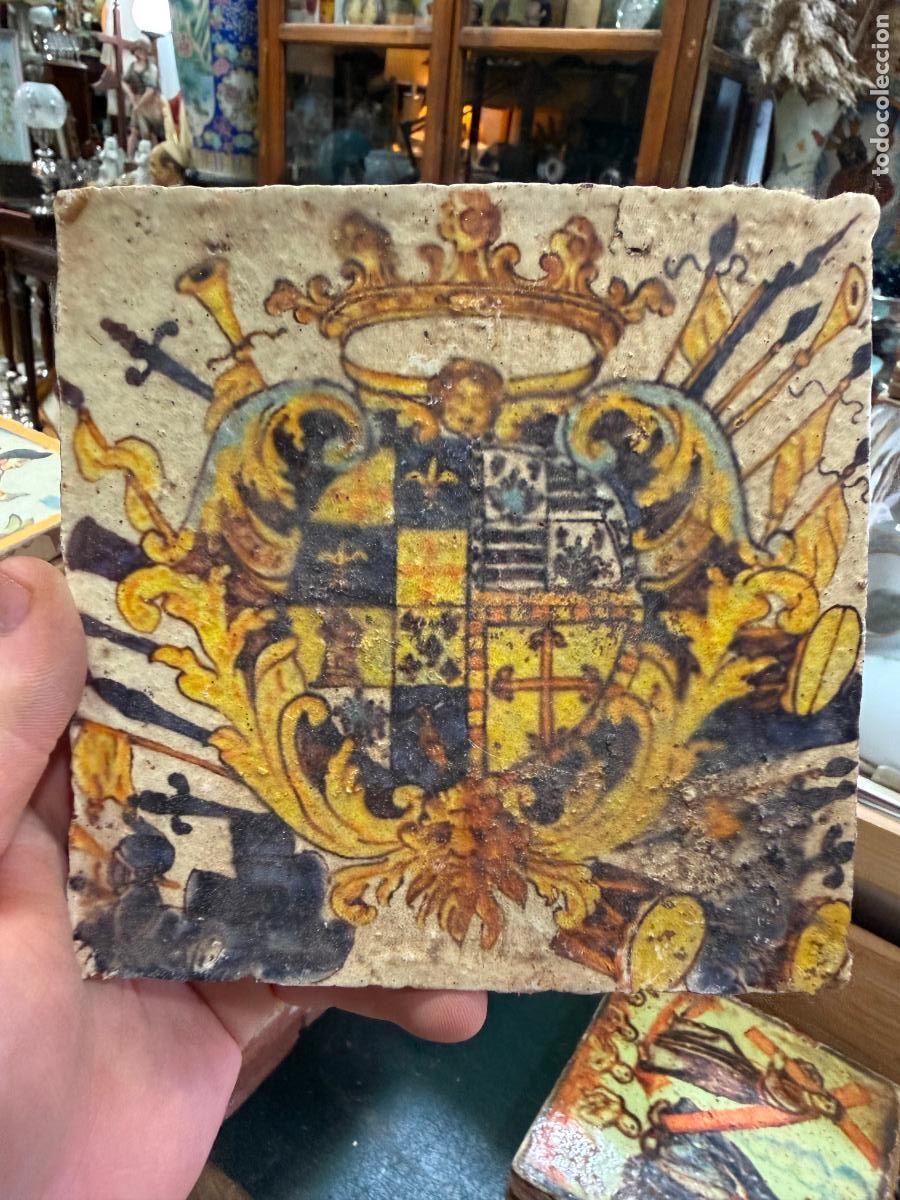 Artesan&iacute;a: AZULEJO - MEDIDA 14X14 CM - REPRODUCCION