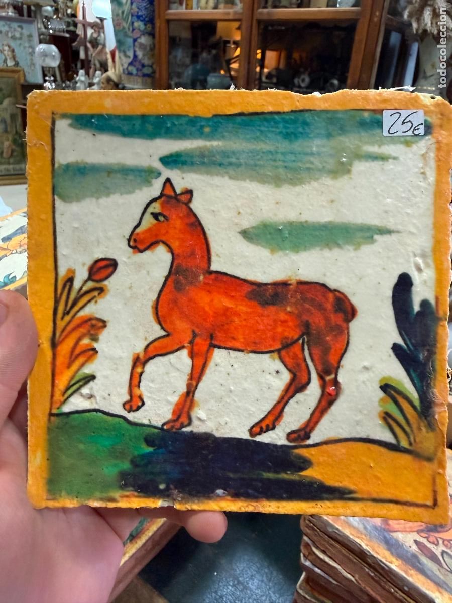 Artesan&iacute;a: AZULEJO - MEDIDA 14X14 CM - REPRODUCCION
