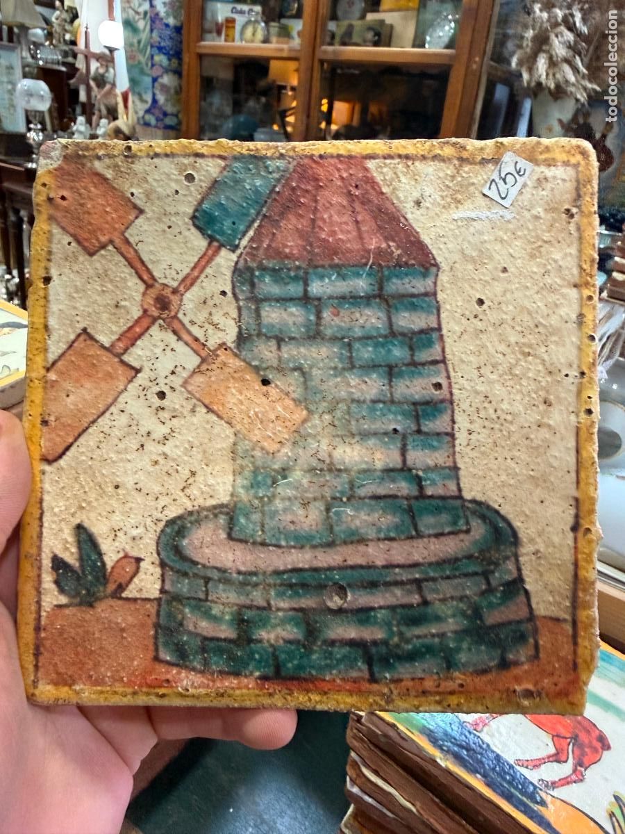 Artesan&iacute;a: AZULEJO - MEDIDA 14X14 CM - REPRODUCCION