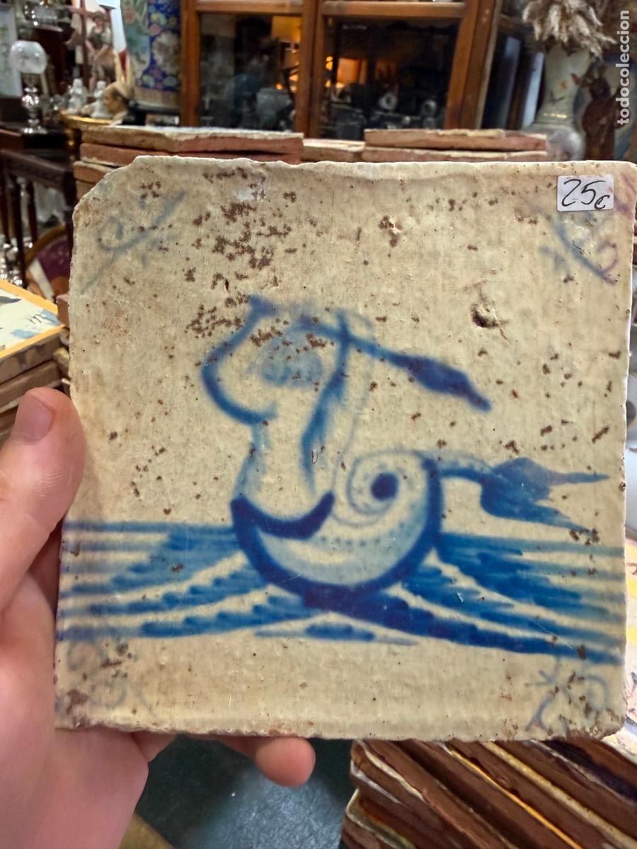 Artesan&iacute;a: AZULEJO - MEDIDA 14X14 CM - REPRODUCCION