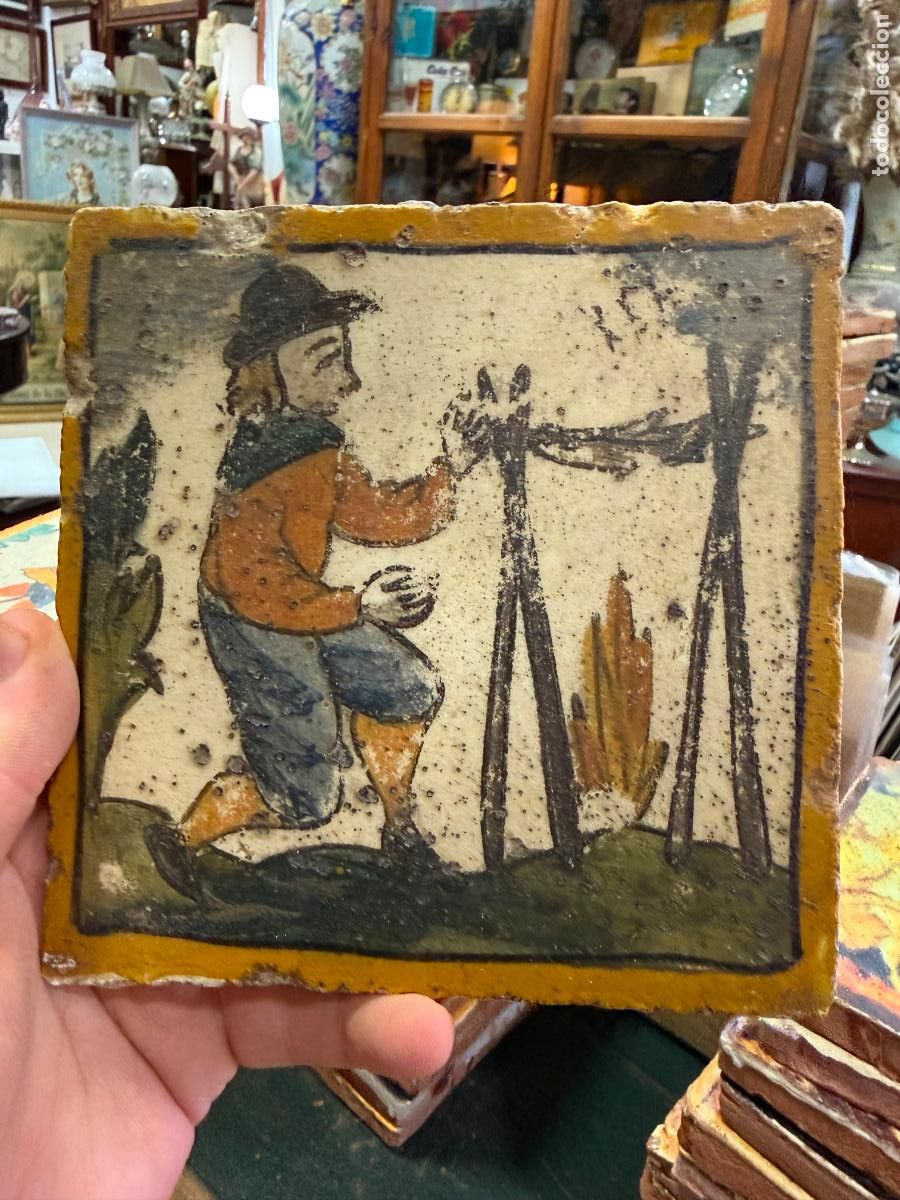 Artesan&iacute;a: AZULEJO - MEDIDA 14X14 CM - REPRODUCCION