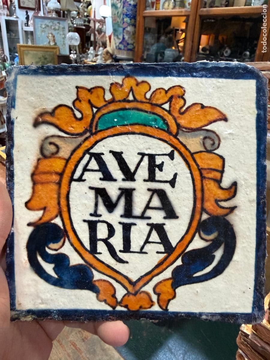 Artesan&iacute;a: AZULEJO RELIGIOSO - MEDIDA 14X14 CM - REPRODUCCION