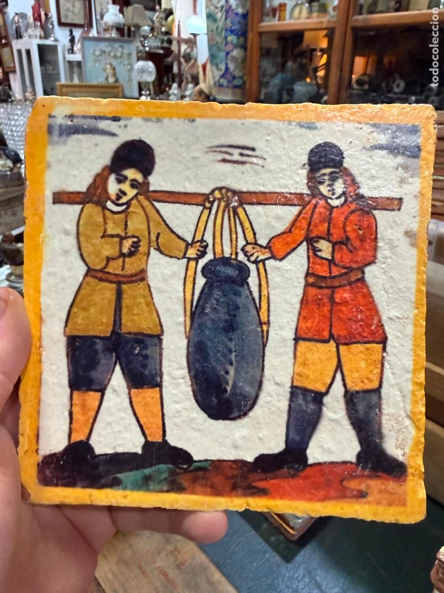 Artesan&iacute;a: AZULEJO - MEDIDA 14X14 CM - REPRODUCCION