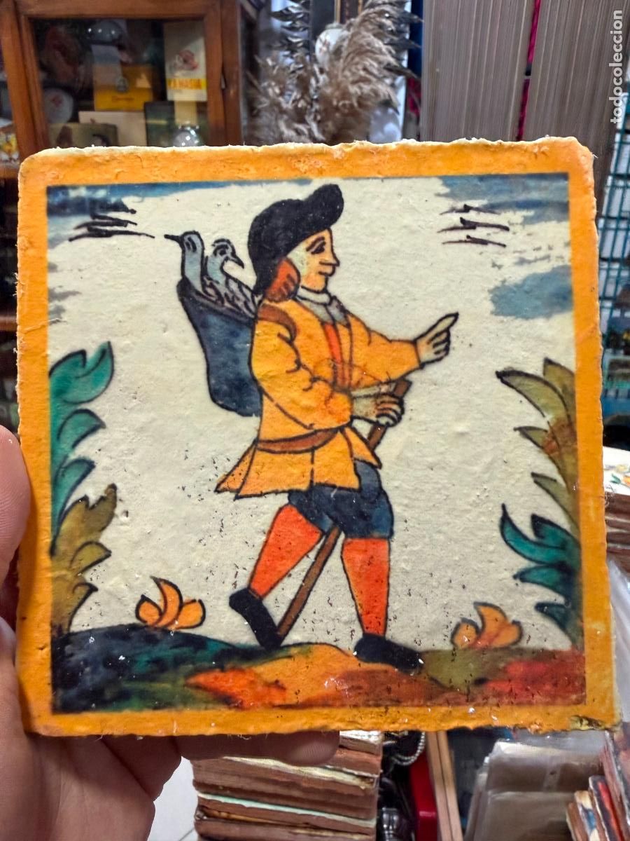 Artesan&iacute;a: AZULEJO - MEDIDA 14X14 CM - REPRODUCCION
