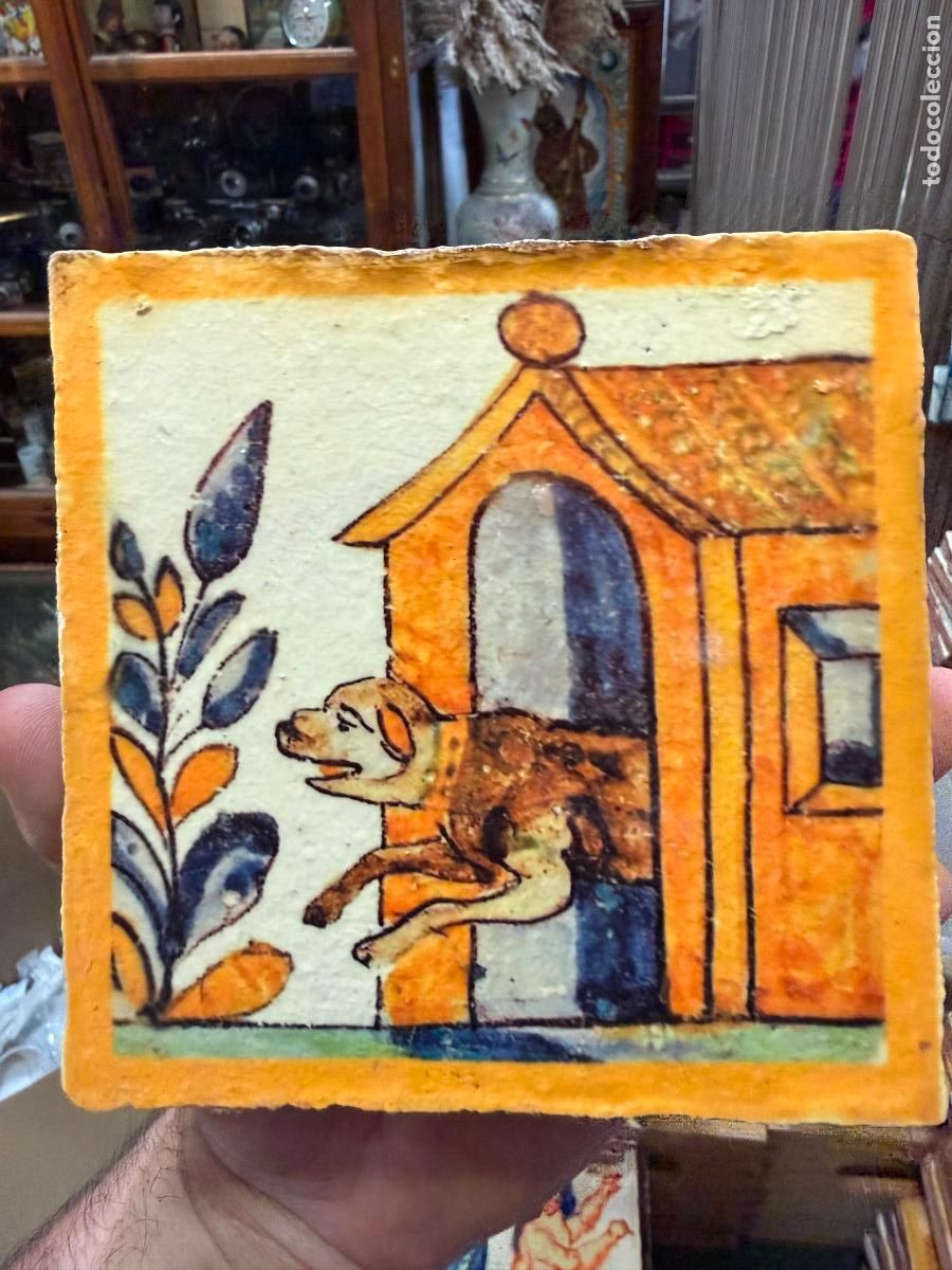 Artesan&iacute;a: AZULEJO - MEDIDA 14X14 CM - REPRODUCCION