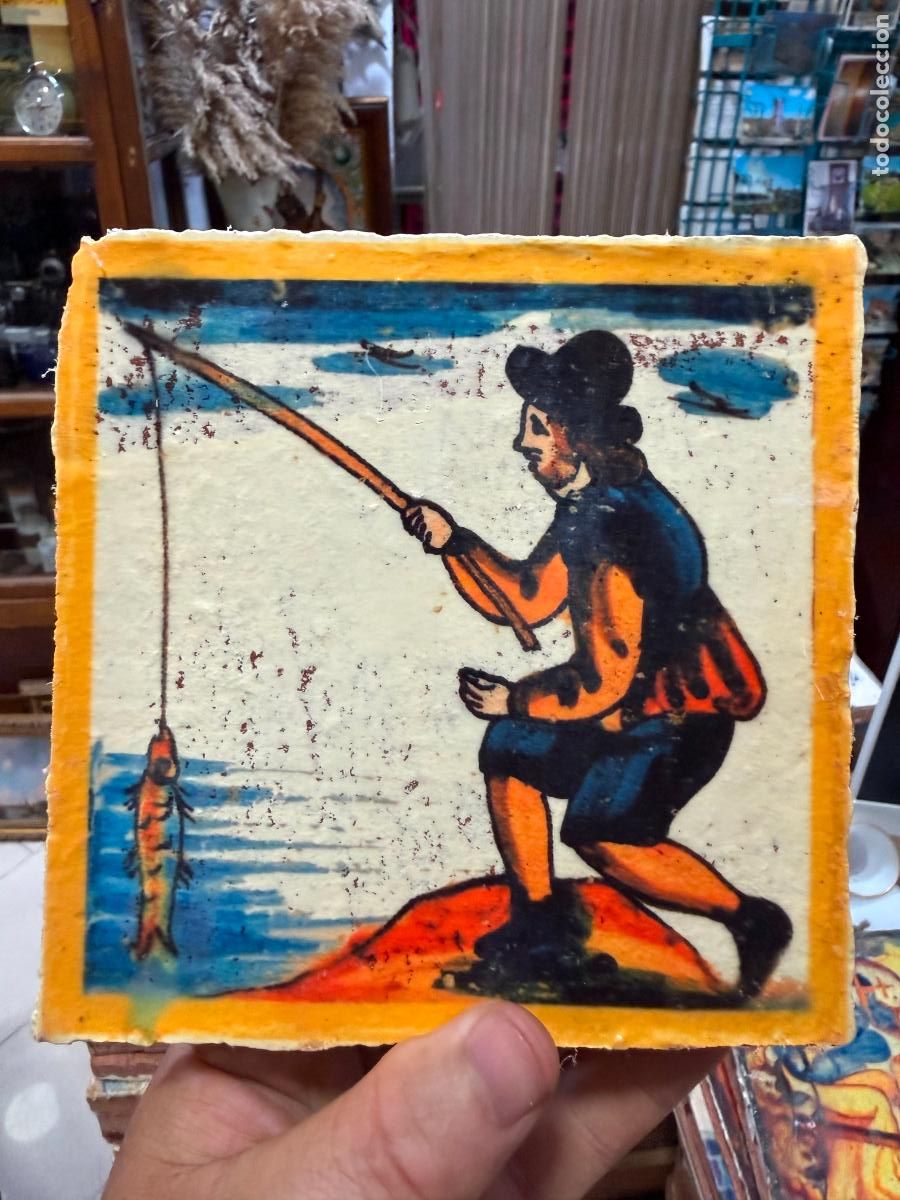 Artesan&iacute;a: AZULEJO - MEDIDA 14X14 CM - REPRODUCCION