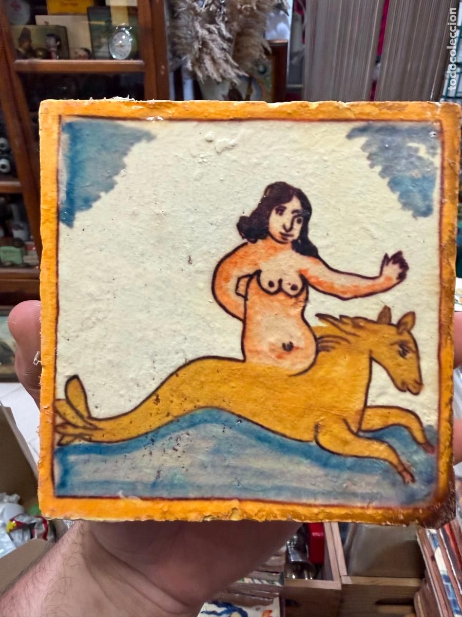 Artesan&iacute;a: AZULEJO - MEDIDA 14X14 CM - REPRODUCCION