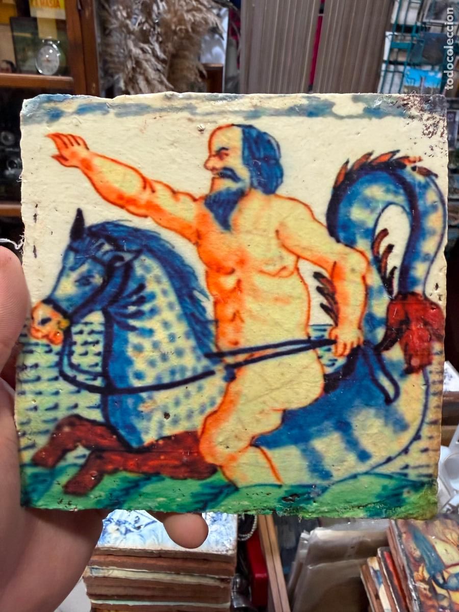 Artesan&iacute;a: AZULEJO - MEDIDA 14X14 CM - REPRODUCCION