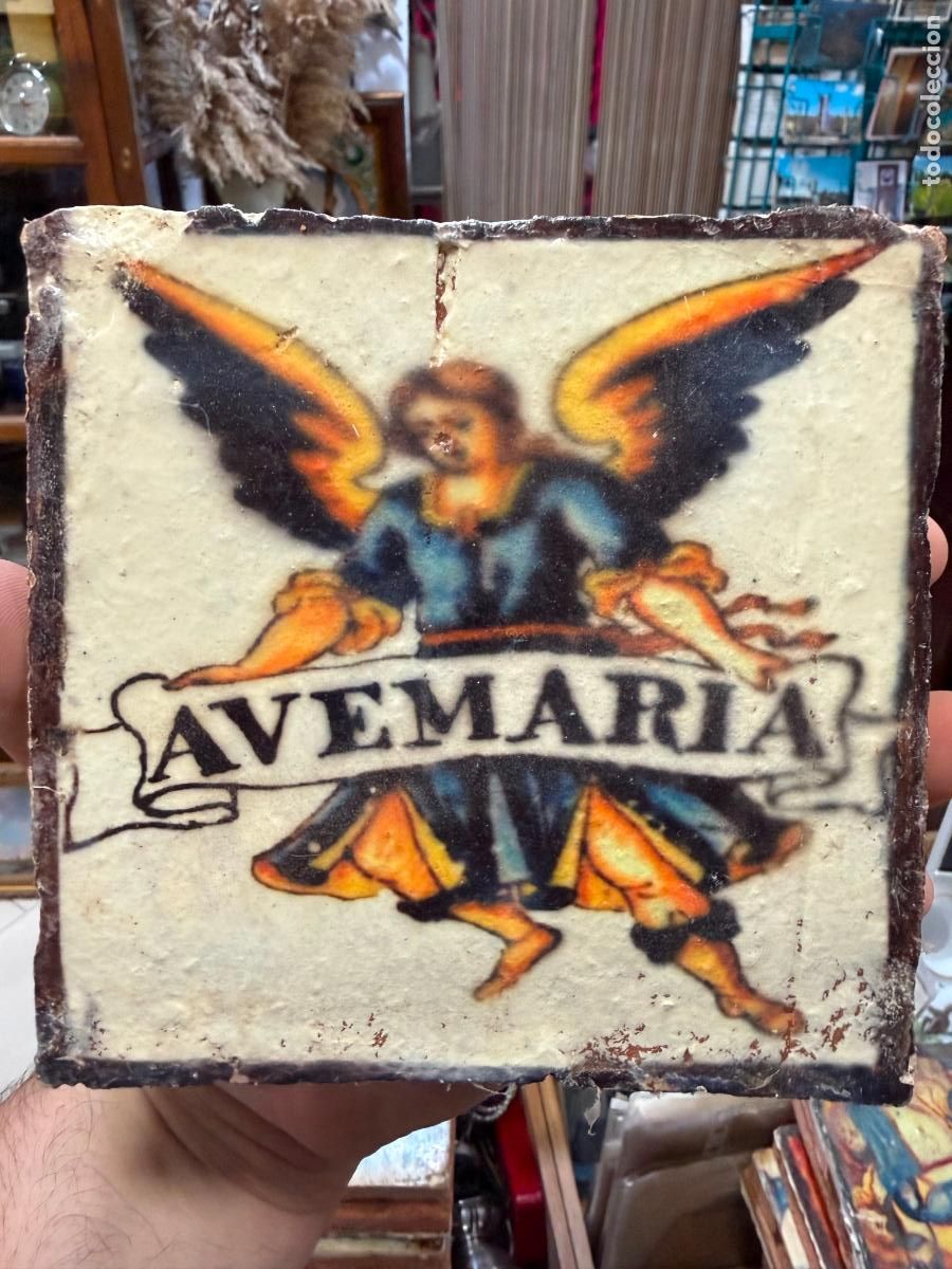 Artesan&iacute;a: AZULEJO RELIGIOSO - MEDIDA 14X14 CM - REPRODUCCION