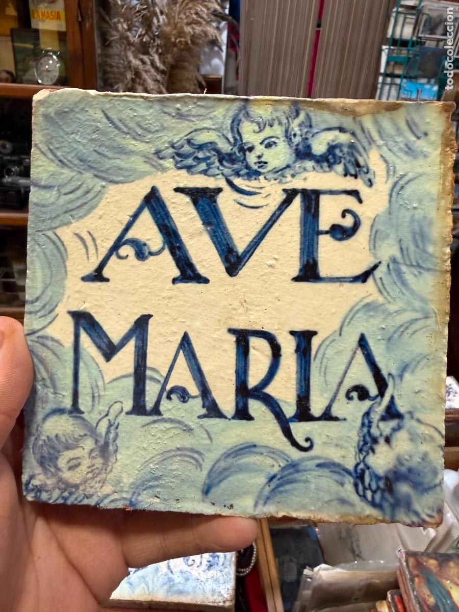 Artesan&iacute;a: AZULEJO RELIGIOSO - MEDIDA 14X14 CM - REPRODUCCION