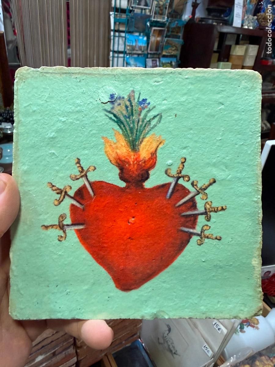 Artesan&iacute;a: AZULEJO RELIGIOSO - MEDIDA 14X14 CM - REPRODUCCION