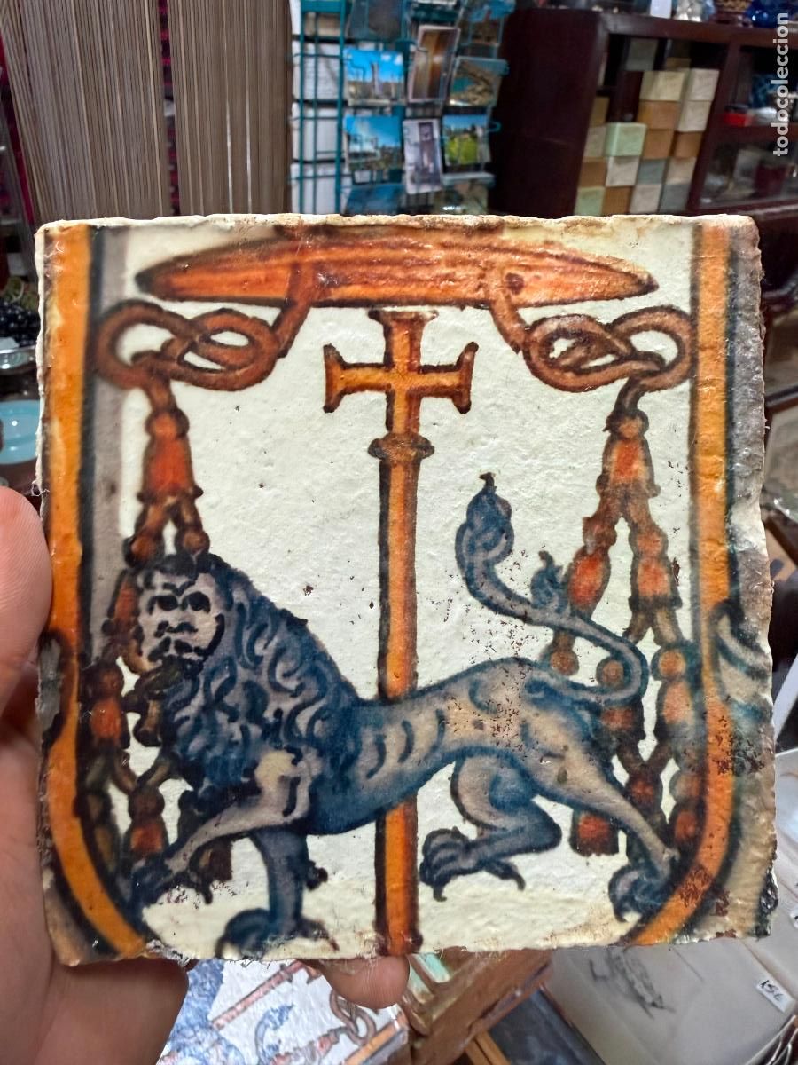 Artesan&iacute;a: AZULEJO RELIGIOSO - MEDIDA 14X14 CM - REPRODUCCION