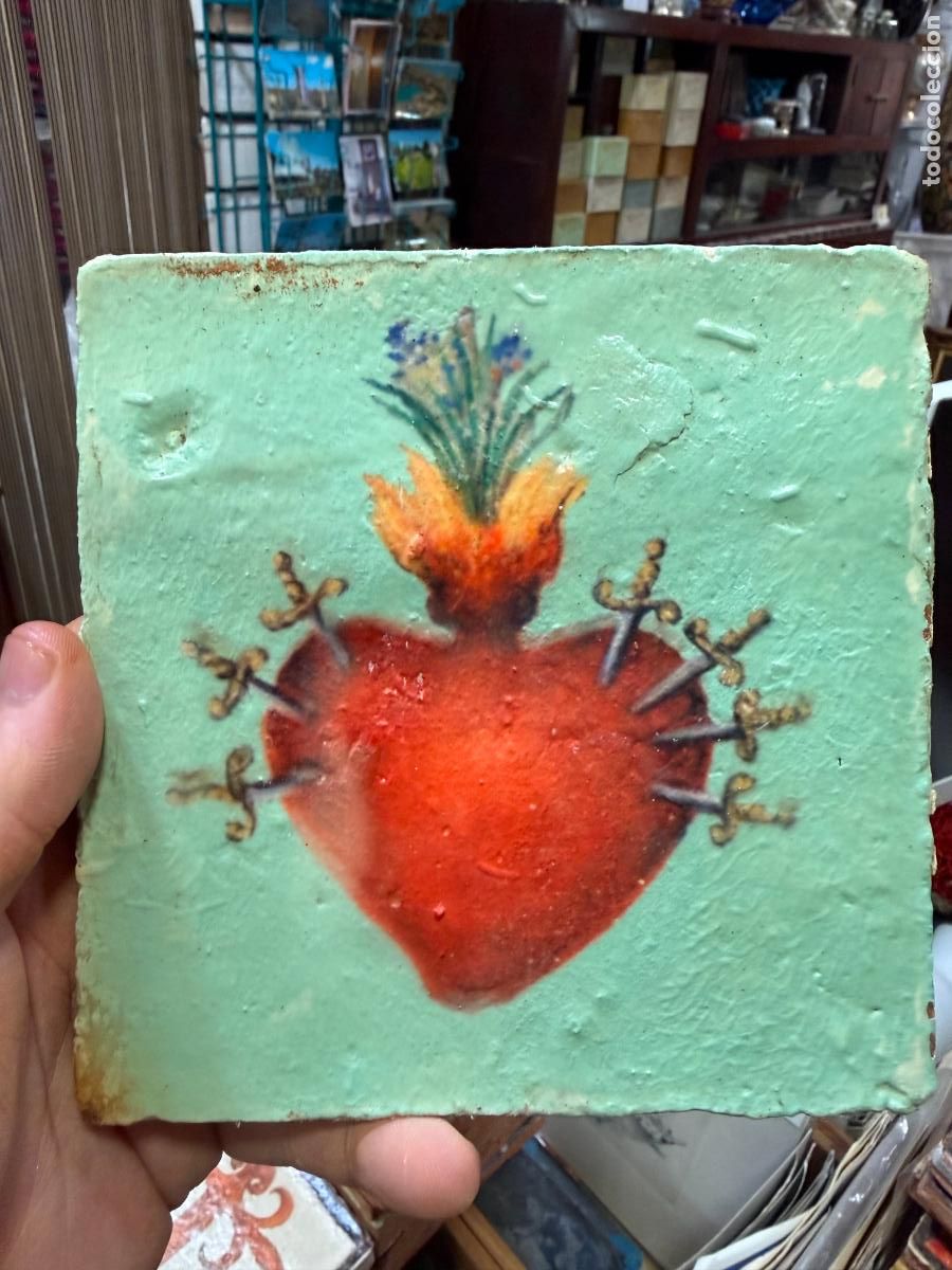 Artesan&iacute;a: AZULEJO RELIGIOSO - MEDIDA 14X14 CM - REPRODUCCION