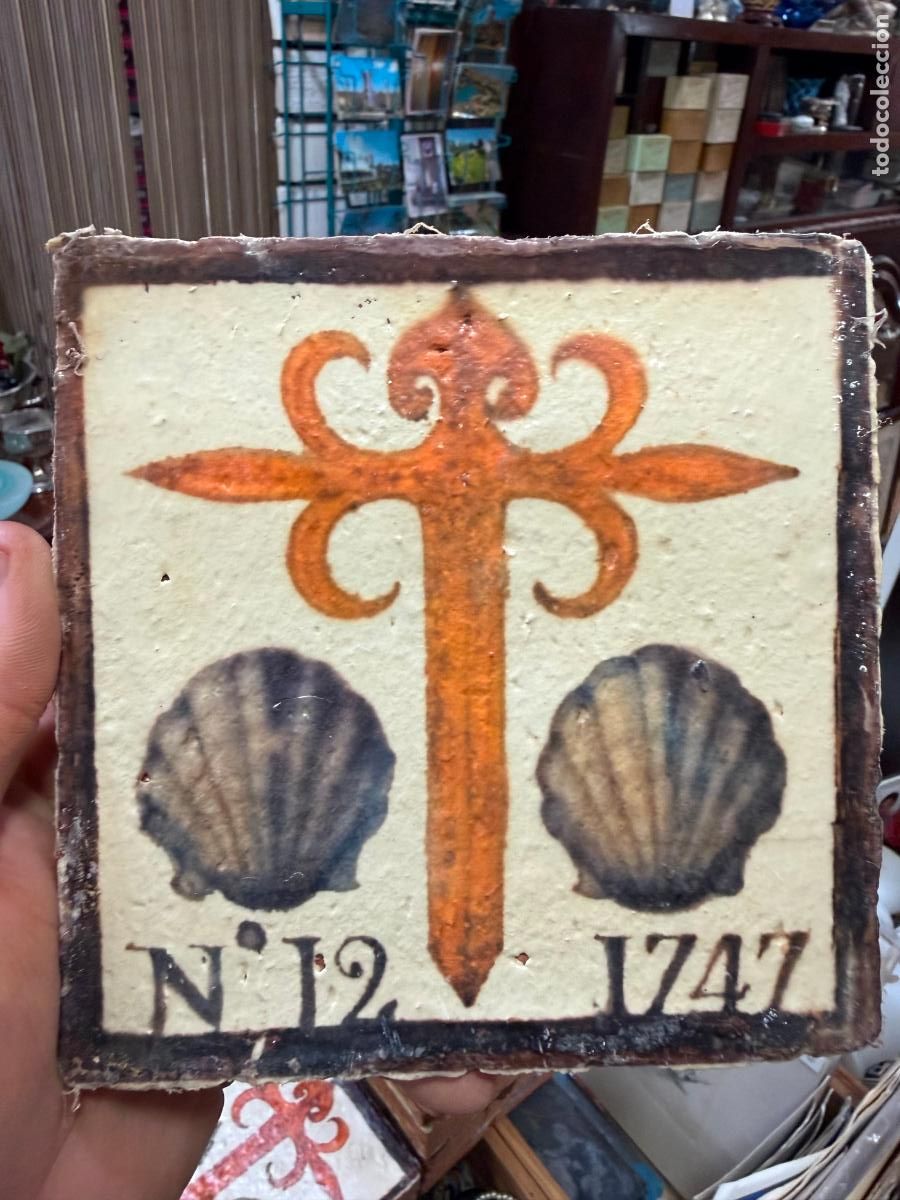Artesan&iacute;a: AZULEJO RELIGIOSO - MEDIDA 14X14 CM - REPRODUCCION