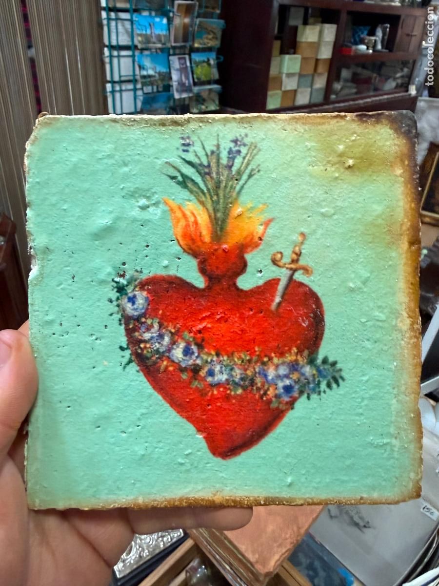 Artesan&iacute;a: AZULEJO RELIGIOSO - MEDIDA 14X14 CM - REPRODUCCION