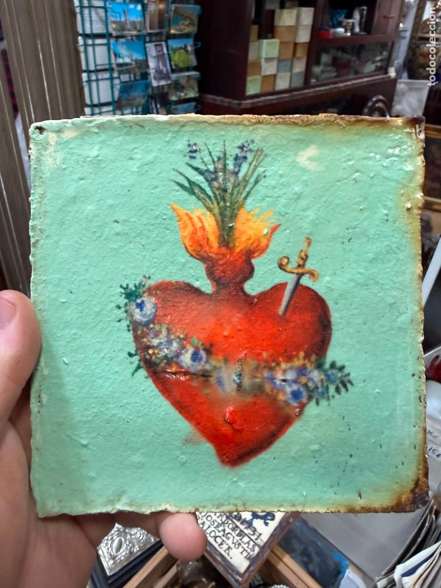 Artesan&iacute;a: AZULEJO RELIGIOSO - MEDIDA 14X14 CM - REPRODUCCION