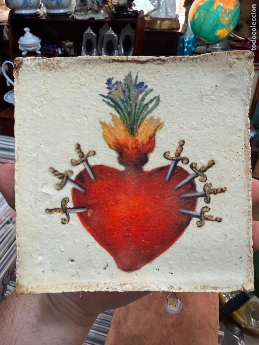 Artesan&iacute;a: AZULEJO RELIGIOSO - MEDIDA 14X14 CM - REPRODUCCION