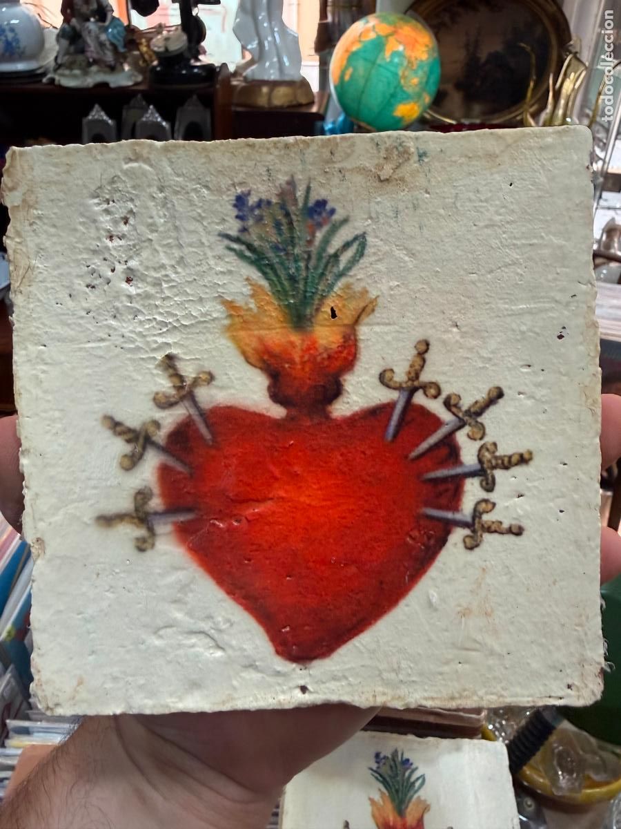 Artesan&iacute;a: AZULEJO RELIGIOSO - MEDIDA 14X14 CM - REPRODUCCION