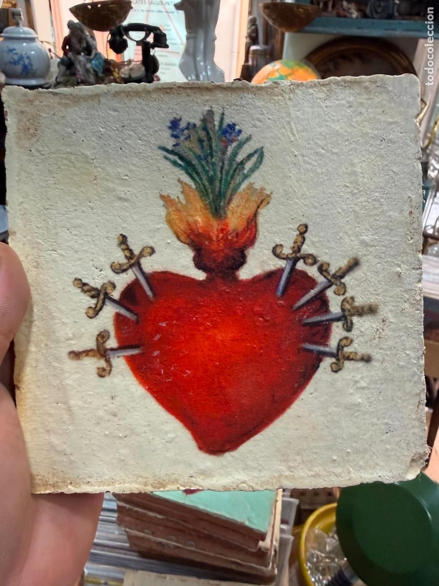 Artesan&iacute;a: AZULEJO RELIGIOSO - MEDIDA 14X14 CM - REPRODUCCION