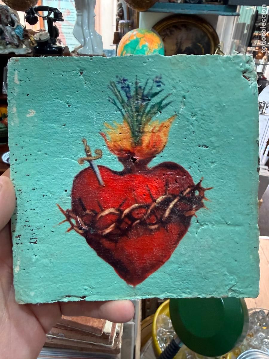 Artesan&iacute;a: AZULEJO RELIGIOSO - MEDIDA 14X14 CM - REPRODUCCION