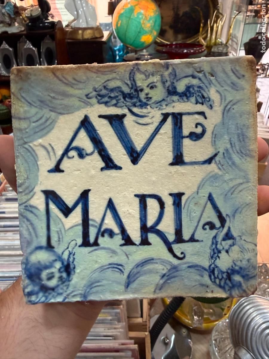 Artesan&iacute;a: AZULEJO RELIGIOSO - MEDIDA 14X14 CM - REPRODUCCION