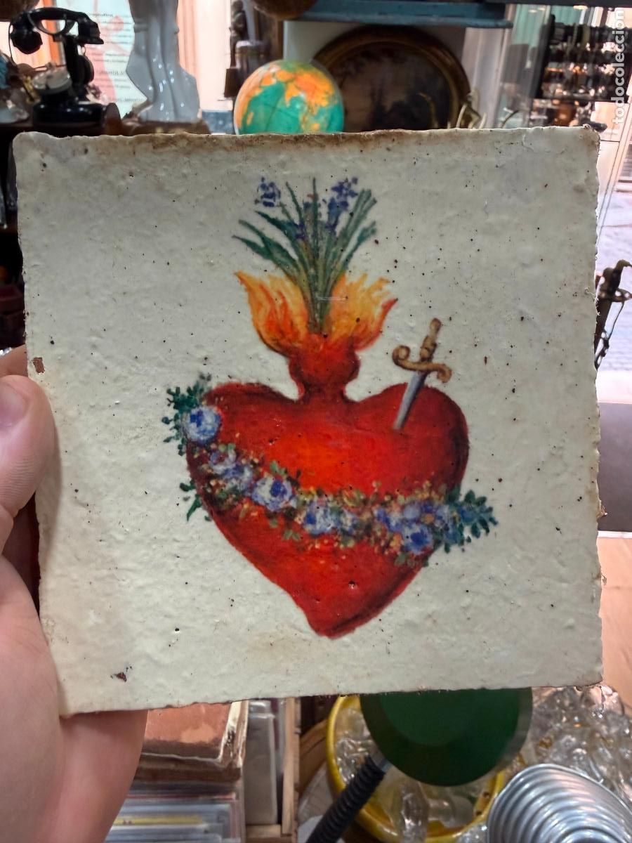 Artesan&iacute;a: AZULEJO RELIGIOSO - MEDIDA 14X14 CM - REPRODUCCION