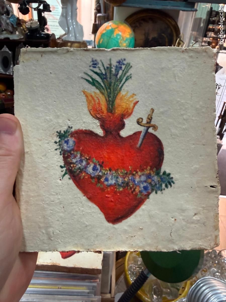 Artesan&iacute;a: AZULEJO RELIGIOSO - MEDIDA 14X14 CM - REPRODUCCION