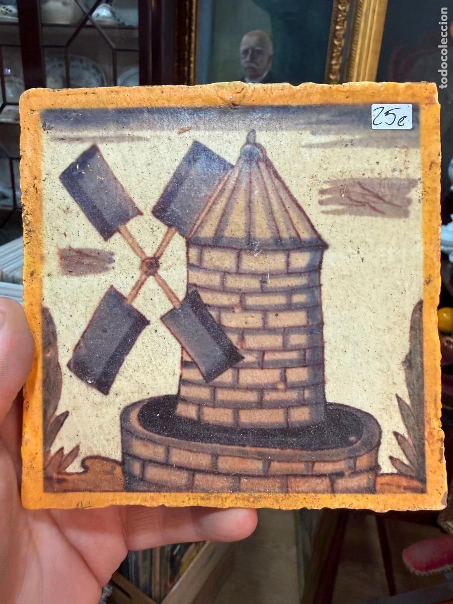 Artesan&iacute;a: AZULEJO - MEDIDA 14X14 CM - REPRODUCCION