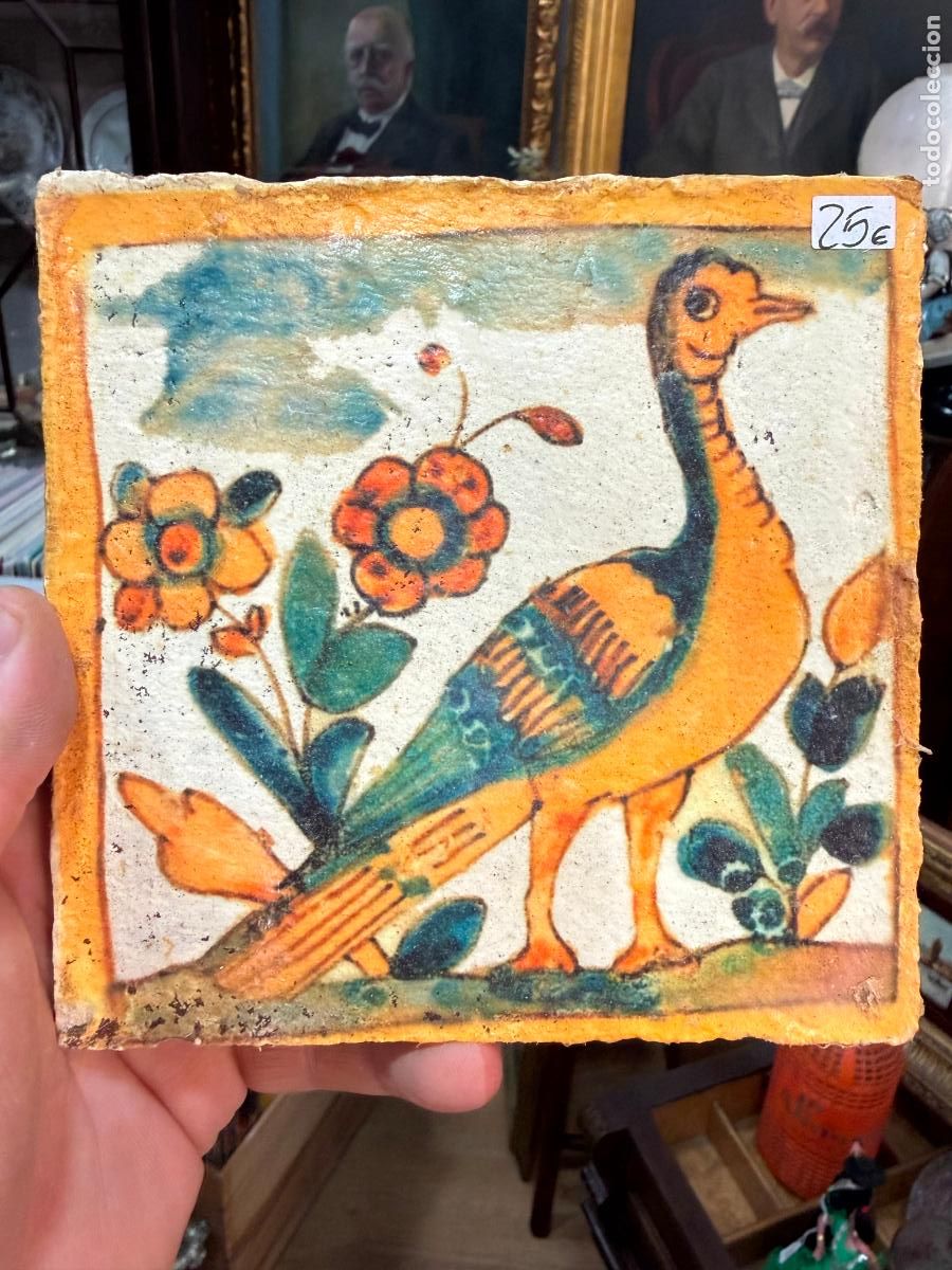 Artesan&iacute;a: AZULEJO - MEDIDA 14X14 CM - REPRODUCCION