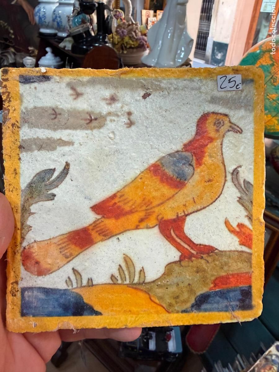 Artesan&iacute;a: AZULEJO - MEDIDA 14X14 CM - REPRODUCCION