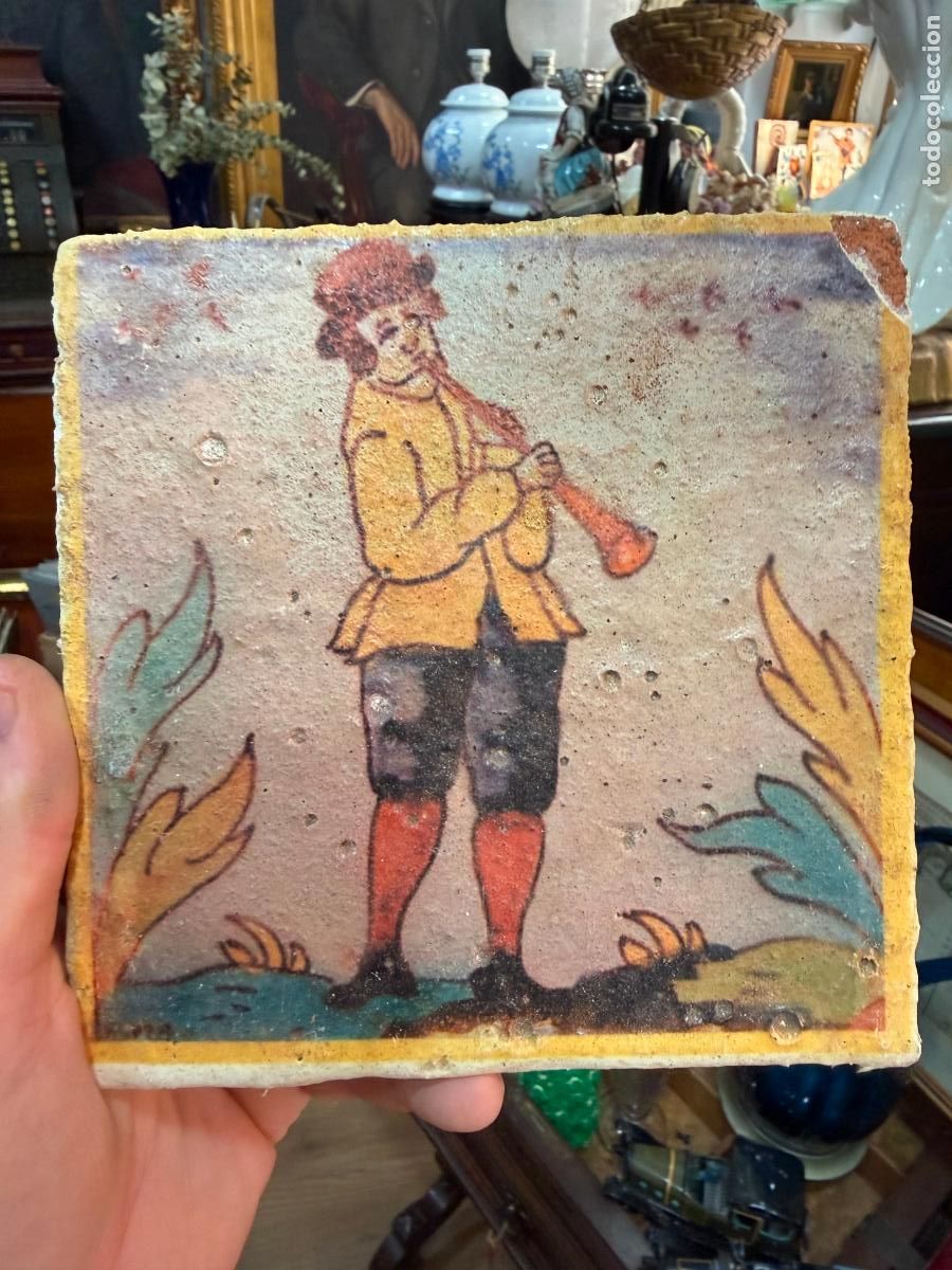 Artesan&iacute;a: AZULEJO - MEDIDA 14X14 CM - REPRODUCCION