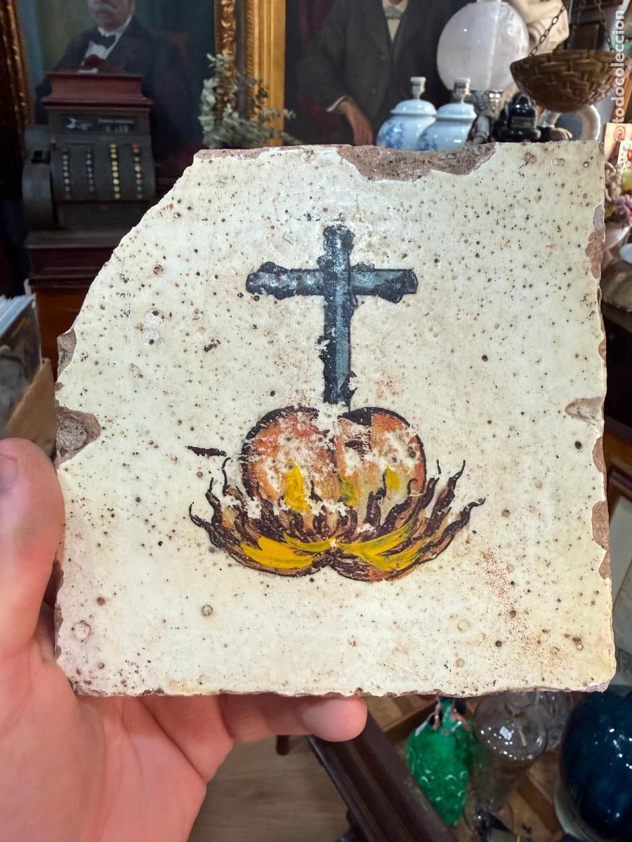 Artesan&iacute;a: AZULEJO RELIGIOSO - MEDIDA 14X14 CM - REPRODUCCION