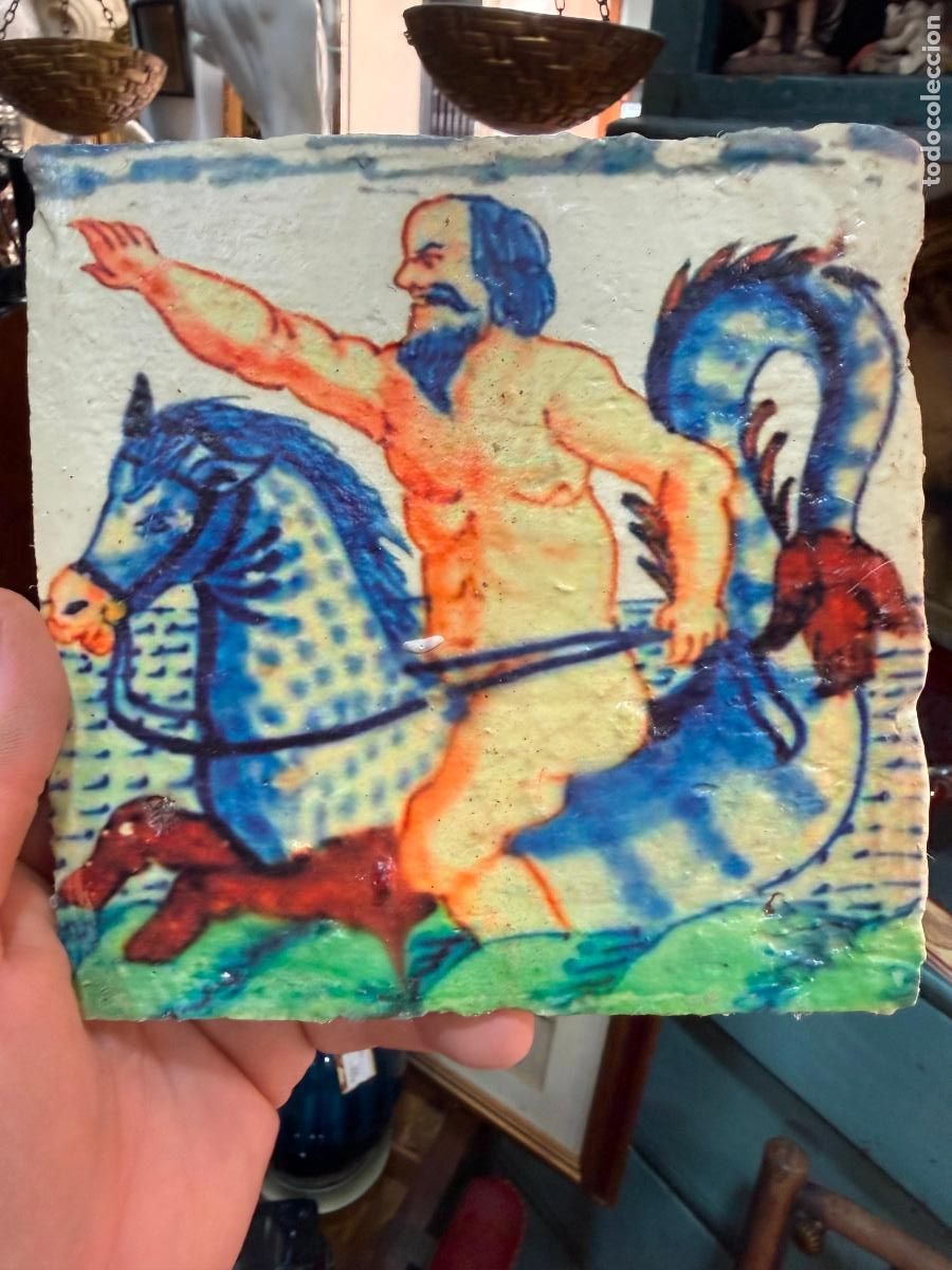 Artesan&iacute;a: AZULEJO - MEDIDA 14X14 CM - REPRODUCCION