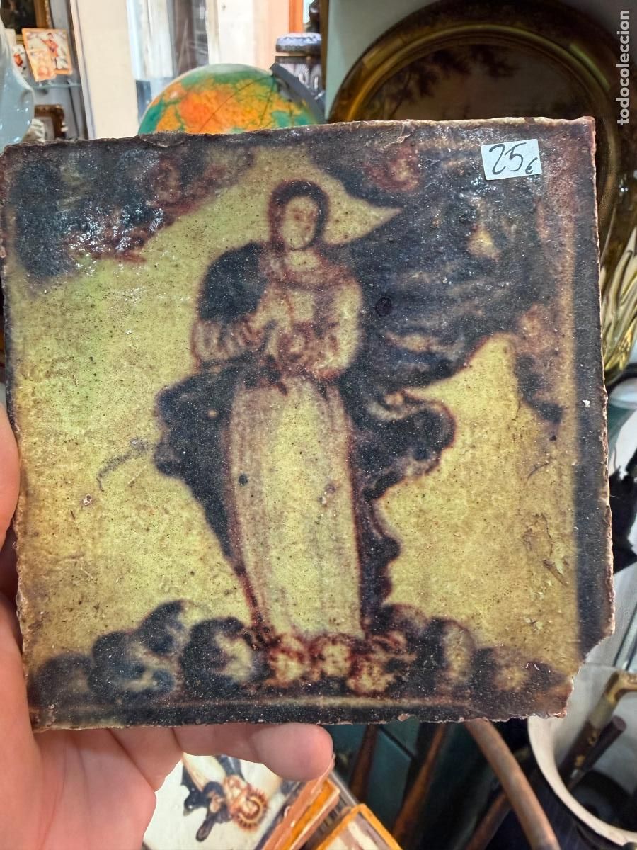 Artesan&iacute;a: AZULEJO RELIGIOSO - MEDIDA 14X14 CM - REPRODUCCION