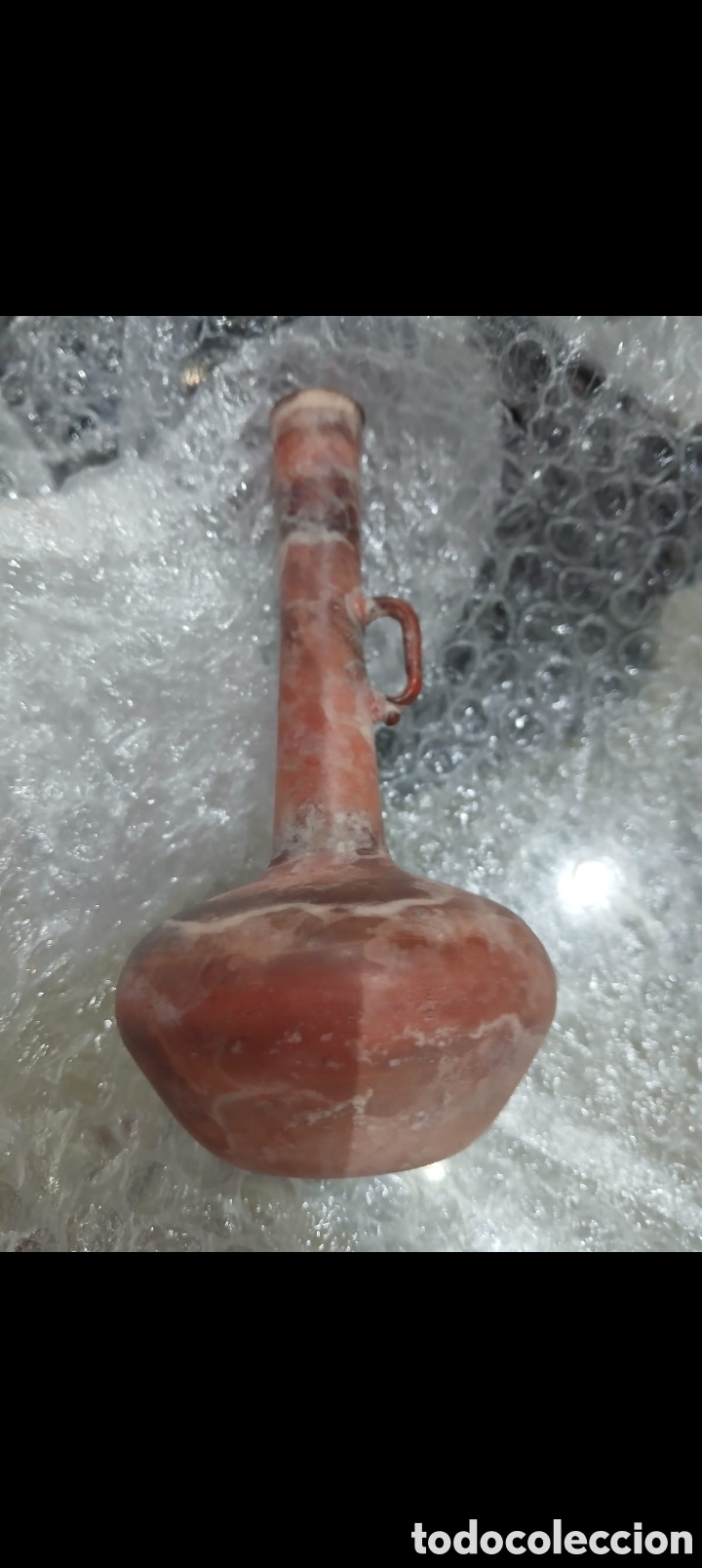 Artesan&iacute;a: Unguentario romano vidrio iridiscente