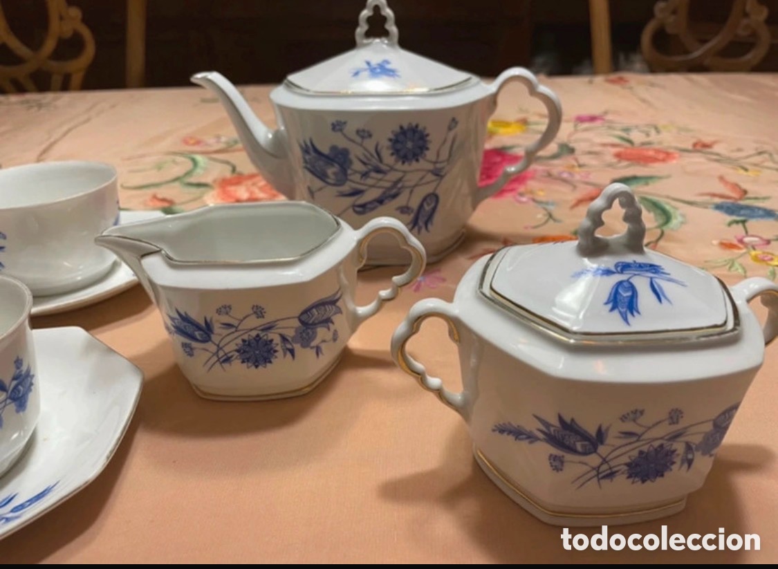 Artesan&iacute;a: Juego de t&eacute; vintage Bavaria
