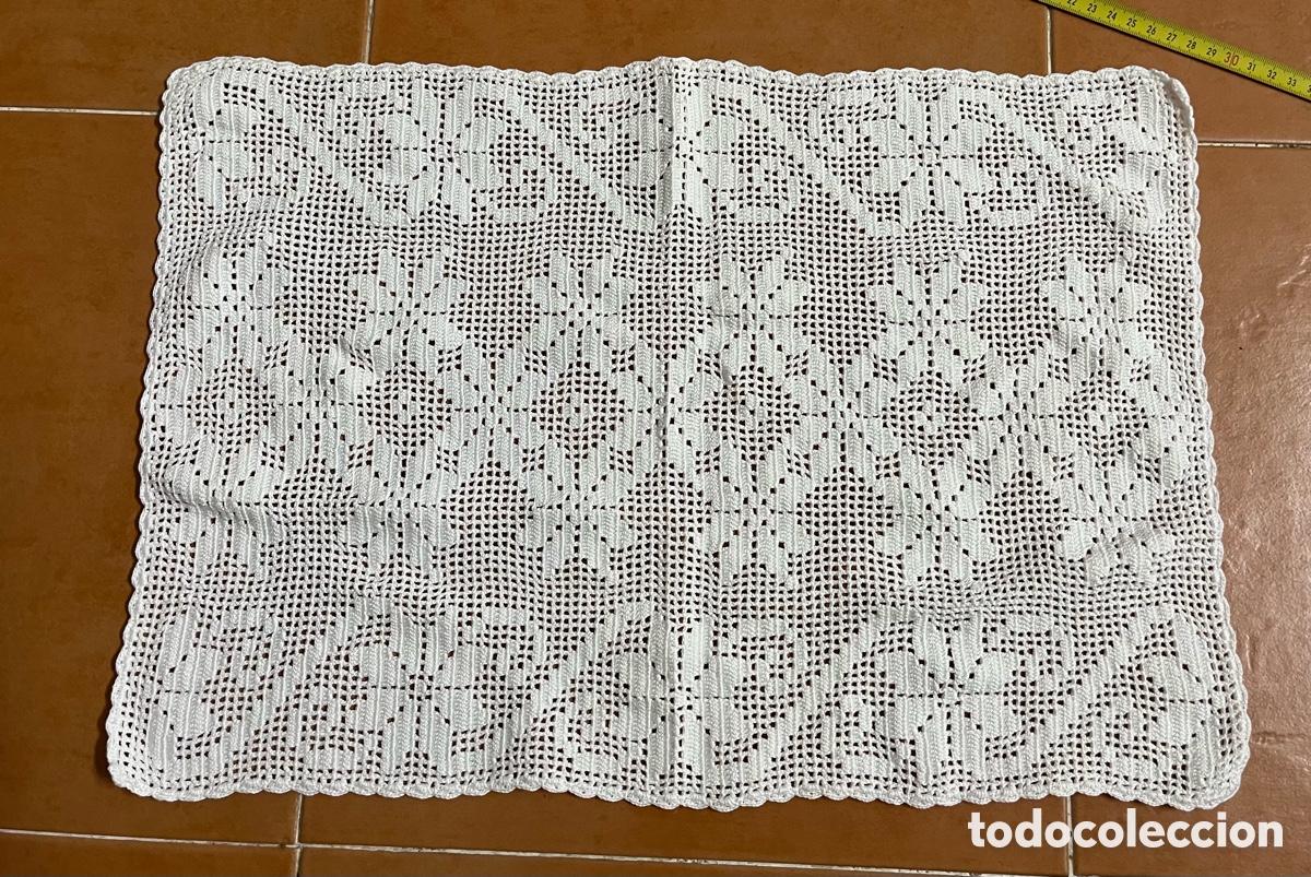 Artesan&iacute;a: Tapete de ganchillo hecho a mano