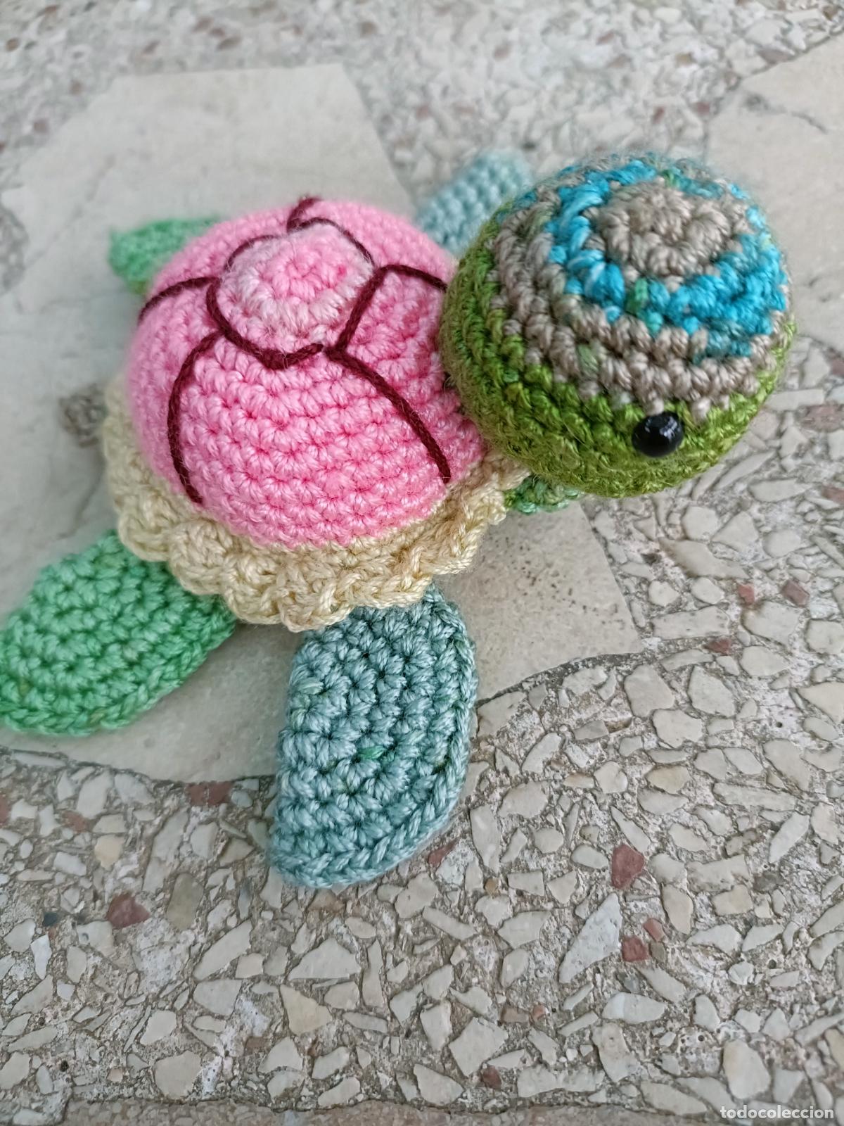 Artesan&iacute;a: TORTUGA DE CROCHET HECHA A MANO. GANCHILLO