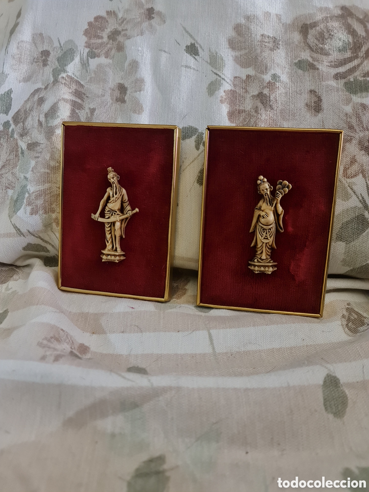 Artesanato e Manualidades: Apliques Orientales Vintage - Hueso Reconstituido