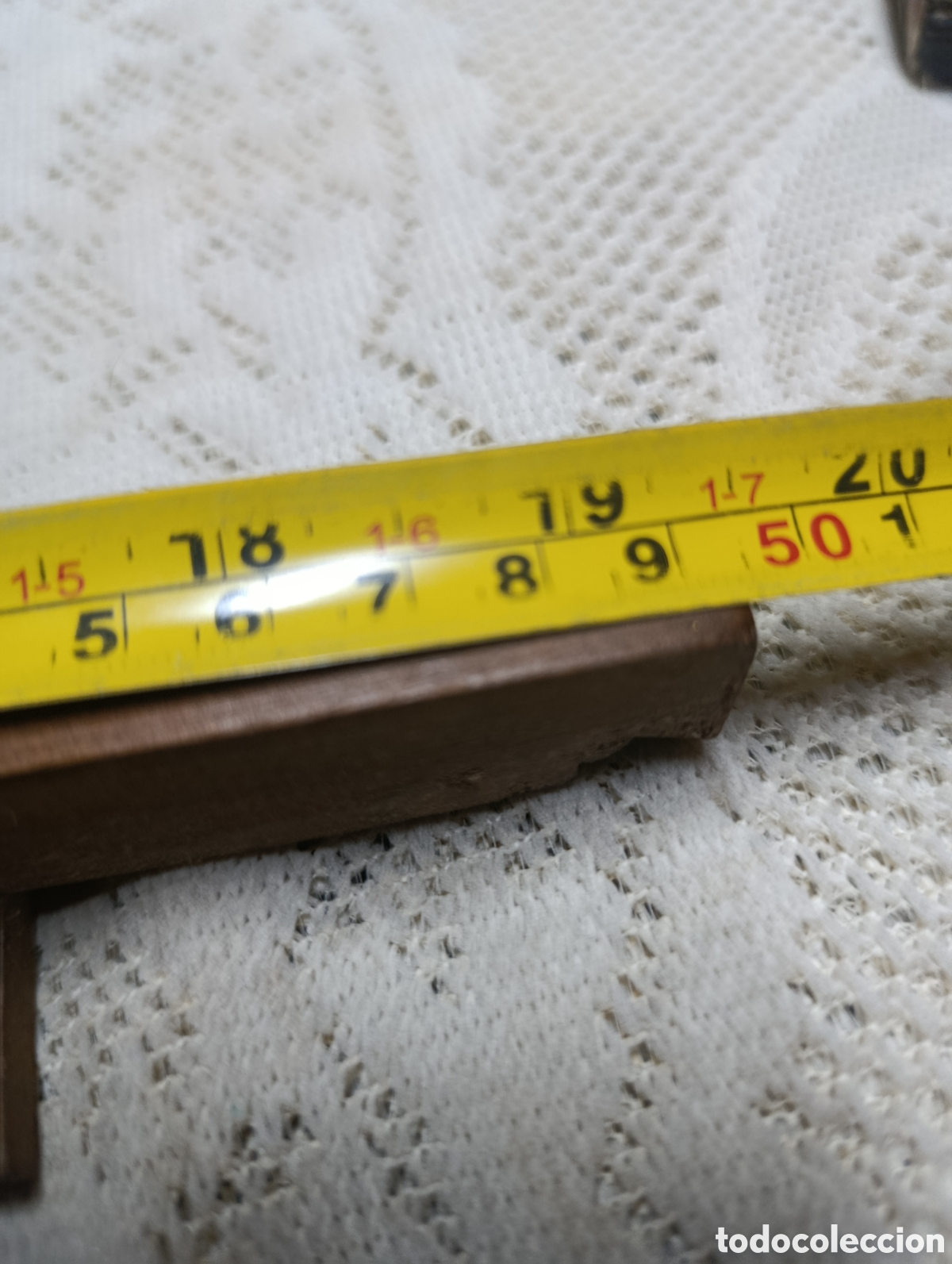 Artesan&iacute;a: Copete de madera con soporte. - Foto 7