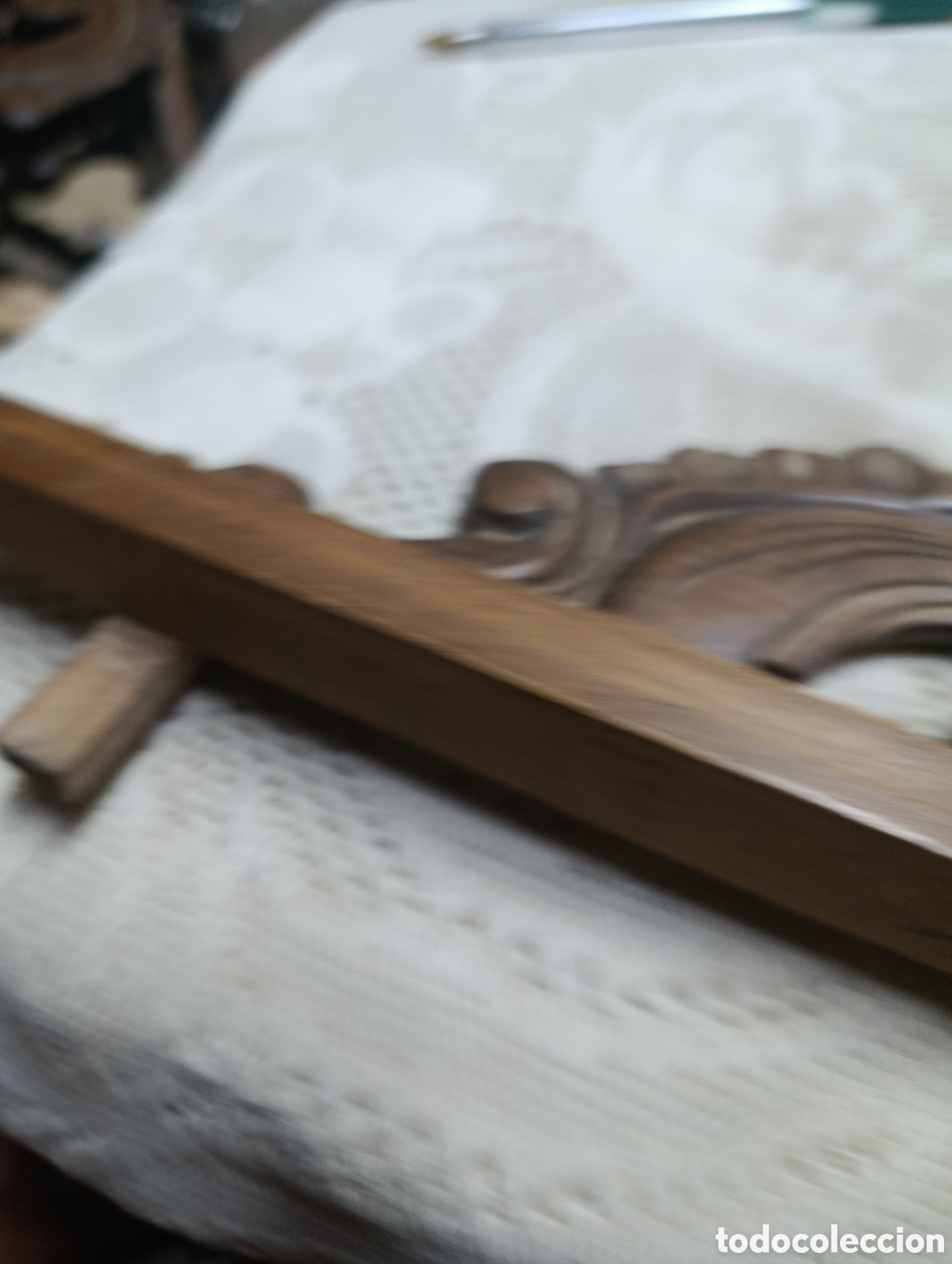 Artesan&iacute;a: Talla de madera con soporte. - Foto 7